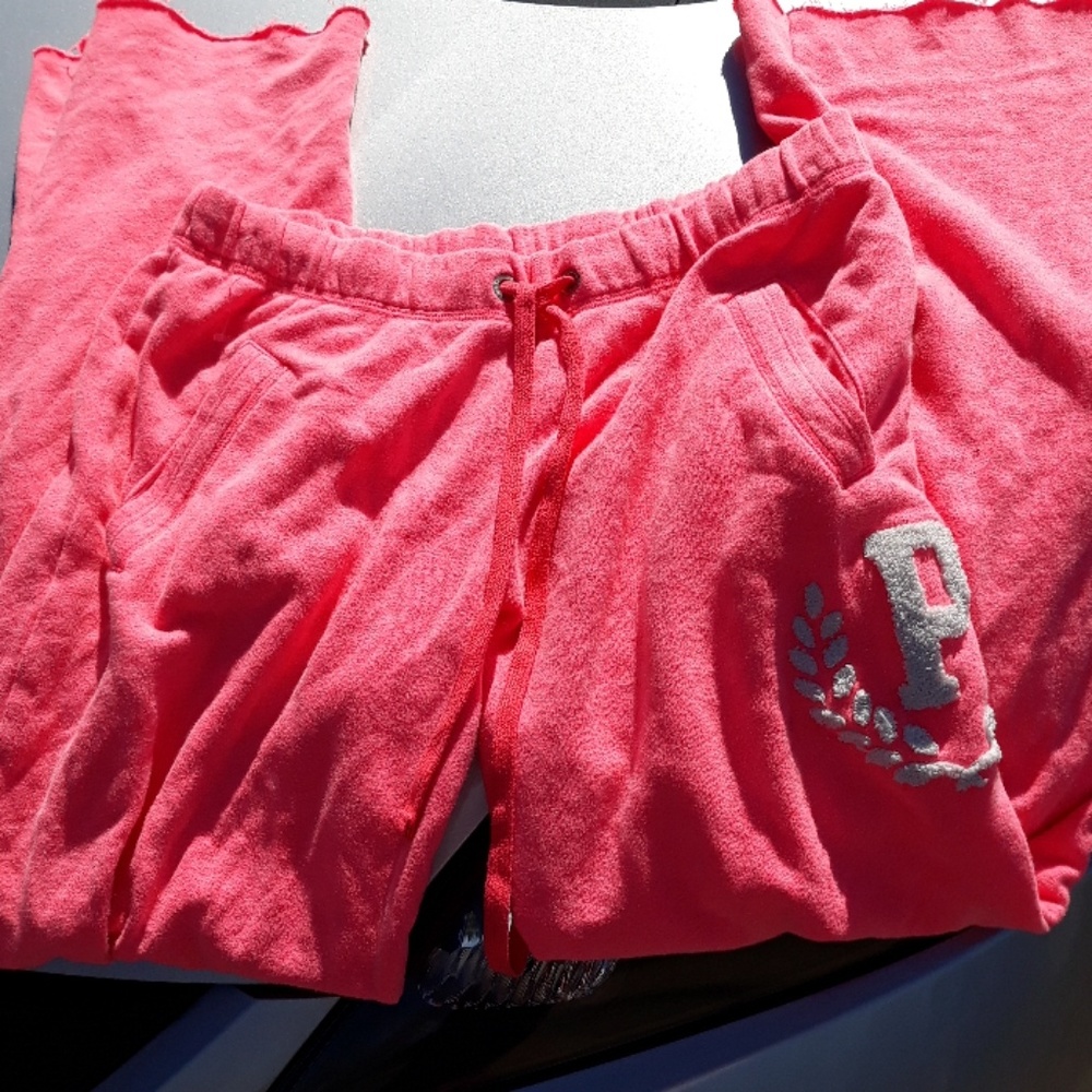 Victorias secret pink sweatpants
